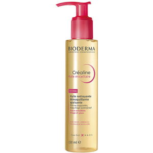 Bioderma Crealine Huile Micellaire Nettoyante Demaquillante Waterproof 150ml