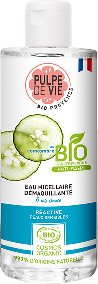 Pulpe de Vie Ô Ma Douce Eau Micellaire Démaquillante Bio 400ml