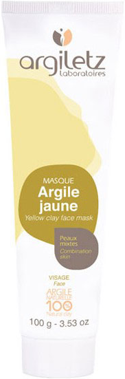 Argiletz Masque Argile Jaune Prête à l'Emploi 100g