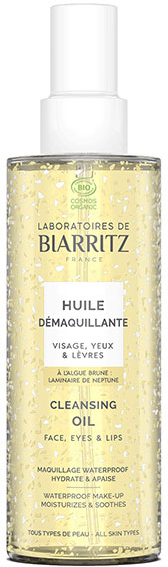 Laboratoires de Biarritz Soins Nettoyants Huile Démaquillante Bio 200ml