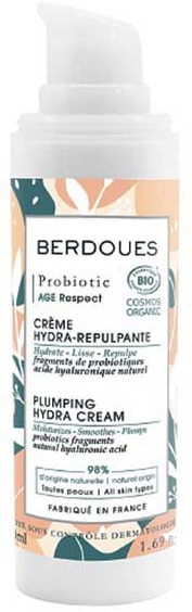 Berdoues Probiotic Age Respect Crème Hydra-Repulpante 50ml