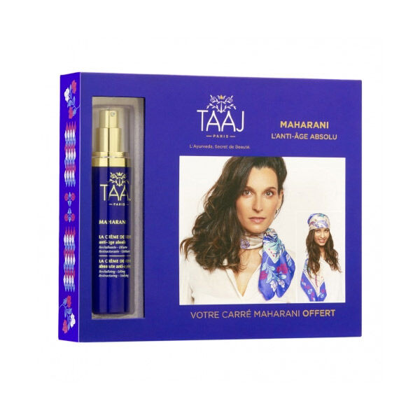 TAAJ Maharani La Crème de Reine Anti-Âge Absolu 50ml + Un Foulard Offert