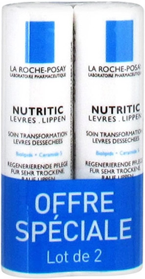 La Roche Posay Nutritic Lèvres Lot de 2 x 4,7ml