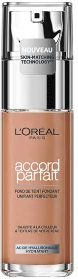 L'Oréal Paris Accord Parfait Fond de Teint Fluide N°2.R Vanille Rosé 30ml