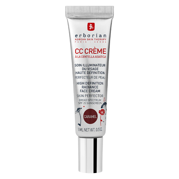 Erborian CC Crème Soin Illuminateur à la Centella Asiatica SPF25 Caramel 15ml