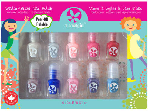 SunCoat Girl Kit Vernis Éclat Féerique 10 x 2ml