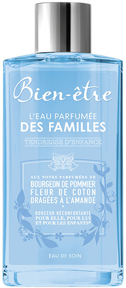 Bien Etre Bien-Être L'Eau Parfumée des Familles Tendresse d'Enfance Eau de Cologne 250ml