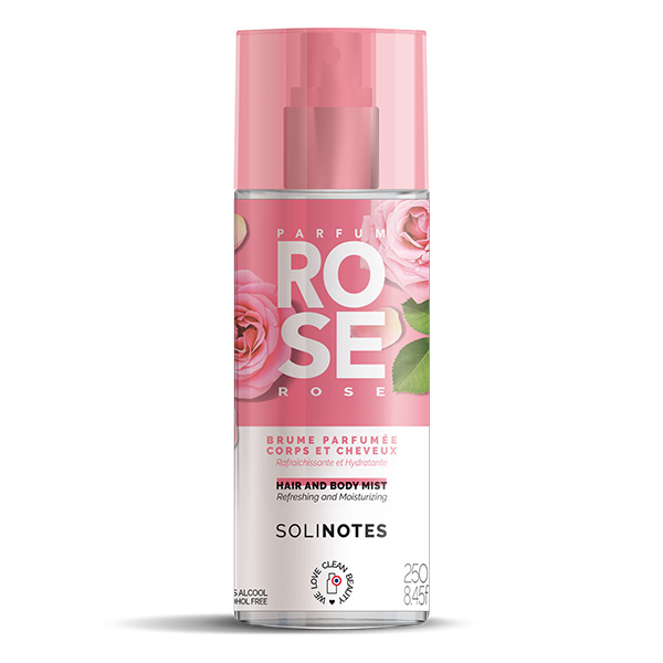 Solinotes Rose Brume parfumée 250ml