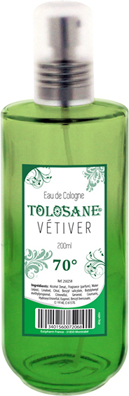 Estipharm Eau de Cologne Tolosane Vétiver 200ml