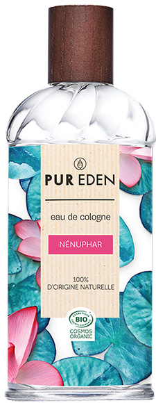 Pur Eden Eau de Cologne Bio Nénuphar Jasmin Rose Aubépine 250ml