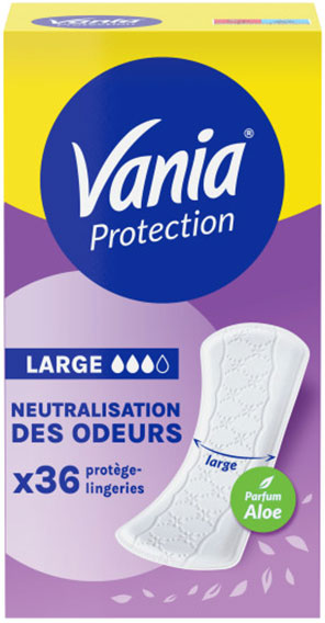 Vania Kotydia Protect Large Aloe Vera 36 protège-slips