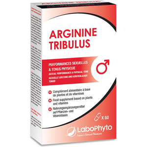 Labophyto ARGININE TRIBULUS - cure performance pour homme - 60 gelules