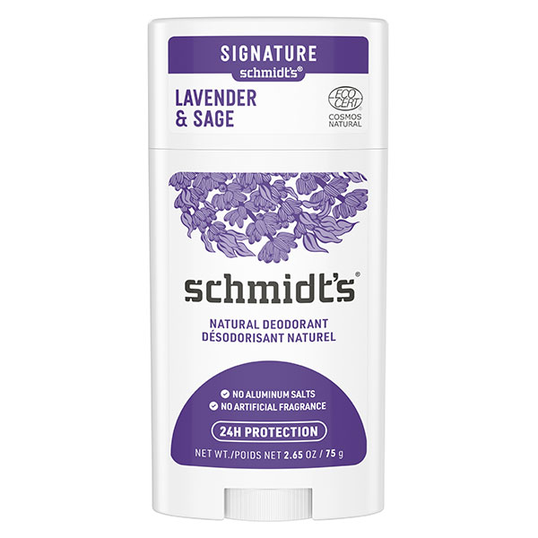 Schmidt s Schmidt's Sensitive Déodorant Stick Lavande Sauge 58ml