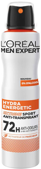 L'Oréal Paris Men Expert Hydra Energetic Déodorant Anti-Transpirant Extreme Sport 150ml 150ml