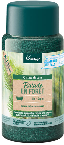 Kneipp Sels de Bain Balade en Forêt Pin Sapin 600g