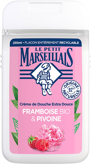 Le Petit Marseillais Douche Crème Extra Doux Framboise et Pivoine 250ml