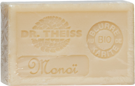 Dr Theiss Savon de Marseille au Monoi + Beurre de Karité Bio 125g