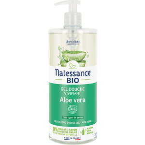 Natessance Gel Douche Aloe Vera Vivifiant 1L