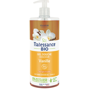 Natessance Gel Douche Vanille Fruitee 1L