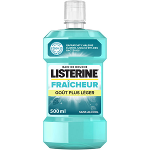 Listerine Listerine Fraîcheur Bain de Bouche Quotidien Fraîcheur Gout Plus Leger 500ml