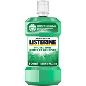 Listerine Listerine Dents & Gencives Bain de Bouche Quotidien Protection 500ml