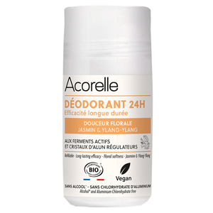 Acorelle Deodorant roll-on 24h douceur florale 50ml