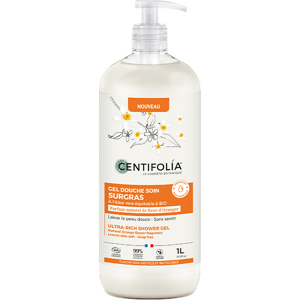 Centifolia Gel Douche Surgras Fleur d'Oranger Bio 1L