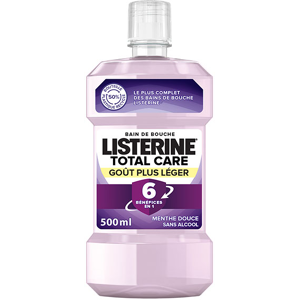 Listerine Listerine Bain de Bouche Total Care Gout Plus Leger Menthe Douce 500ml