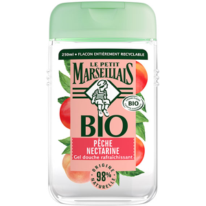 Le Petit Marseillais Bio Gel Douche Rafraîchissant Peche Nectarine 250ml