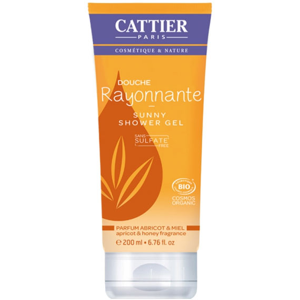 Cattier Gel Douche Rayonnante Abricot & Miel Bio 200ml