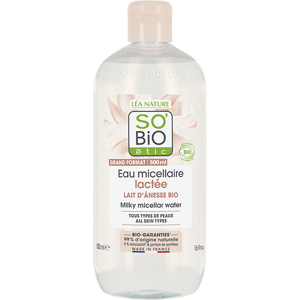 Lea Nature SO BiO etic So'Bio Étic Mon Lait d'Ânesse Eau Micellaire Lactee Bio 500ml