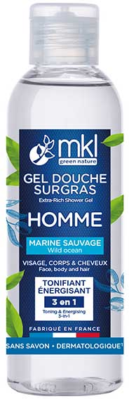 MKL Green Nature Gel Douche Surgras Homme Bio 100ml