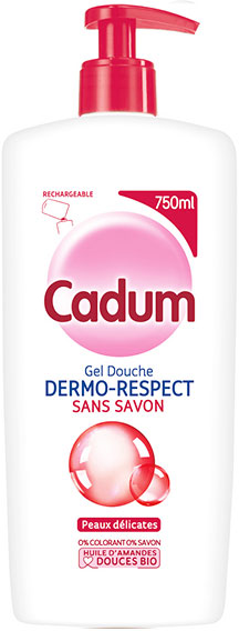 Cadum Dermo-Respect Gel Douche Huile d'Amandes Douces 750ml