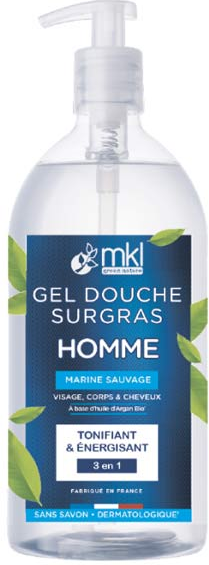 MKL Green Nature Gel Douche Homme 1L