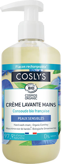 Coslys Crème Lavante Mains Consoude Bio 300ml