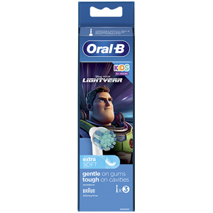 Oral-B Brossettes Kids Buzz l'Éclair +3ans 3 unités