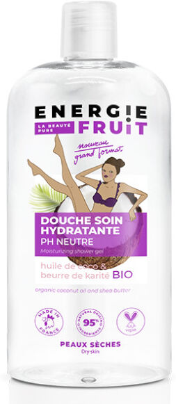 Energie Fruit Gel Douche Coco et Beurre de Karité Bio 500ml