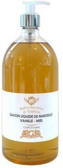 Freesens Savon Liquide de Marseille Vanille Miel 1L