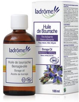 Ladrome Ladrôme Huile Végétale BIO Bourrache bouchon casse gouttes 100ml