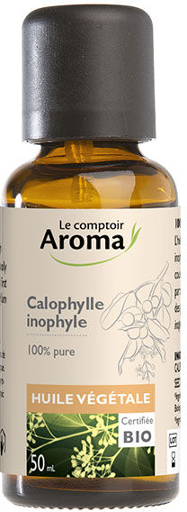 Le Comptoir Aroma Huile Végétale Calophylle Inophyle Bio 50ml