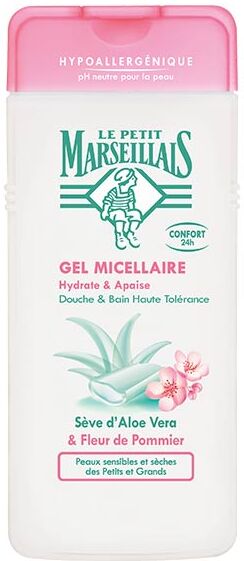 Le Petit Marseillais Gel Micellaire Sève d'Aloe Vera et Fleur de Pommier 650ml