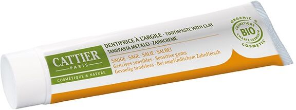 Cattier Dentifrice Dentargile Sauge 75ml