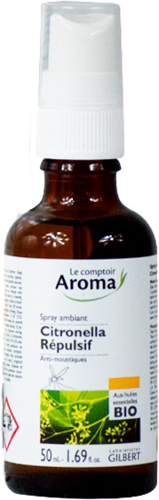 Le Comptoir Aroma Citronella Répulsif Spray Ambiant 50ml