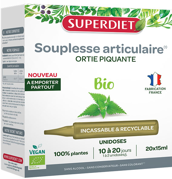 Superdiet Ortie Piquante Bio 20 unidoses