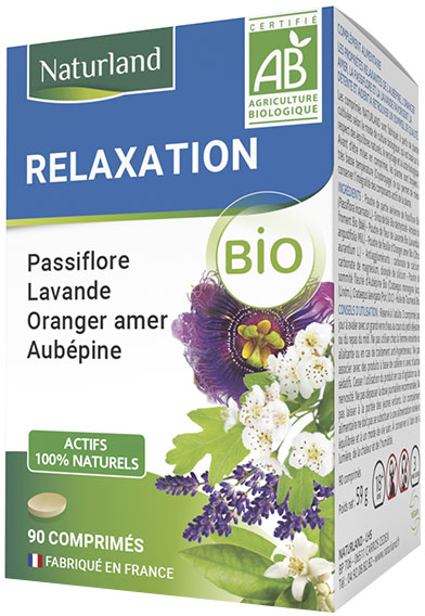 Naturland Complexe Relaxation Bio 90 comprimés