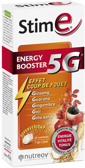 Nutreov Physcience Stim E Energy Booster 5G 20 comprimés effervescents