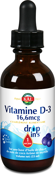 Kal Vitamine D3 16,6mcg Liquide 53ml