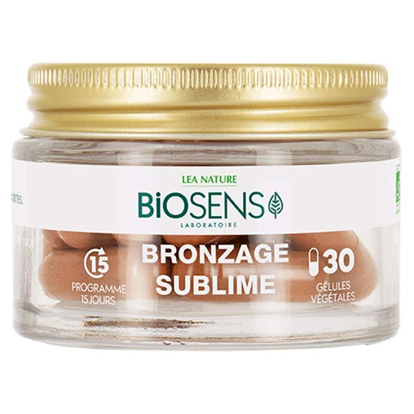 Biosens Bronzage Sublime Bio 30 gélules végétales