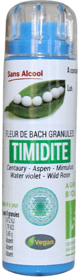 Kosmeo B Kosmeo Complexe Fleurs de Bach 0% Alcool Timidité Bio 120 granules