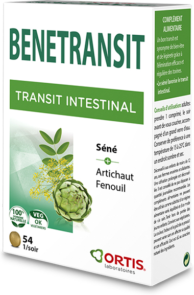 Ortis Transit Intestinal Benetransit 54 comprimés